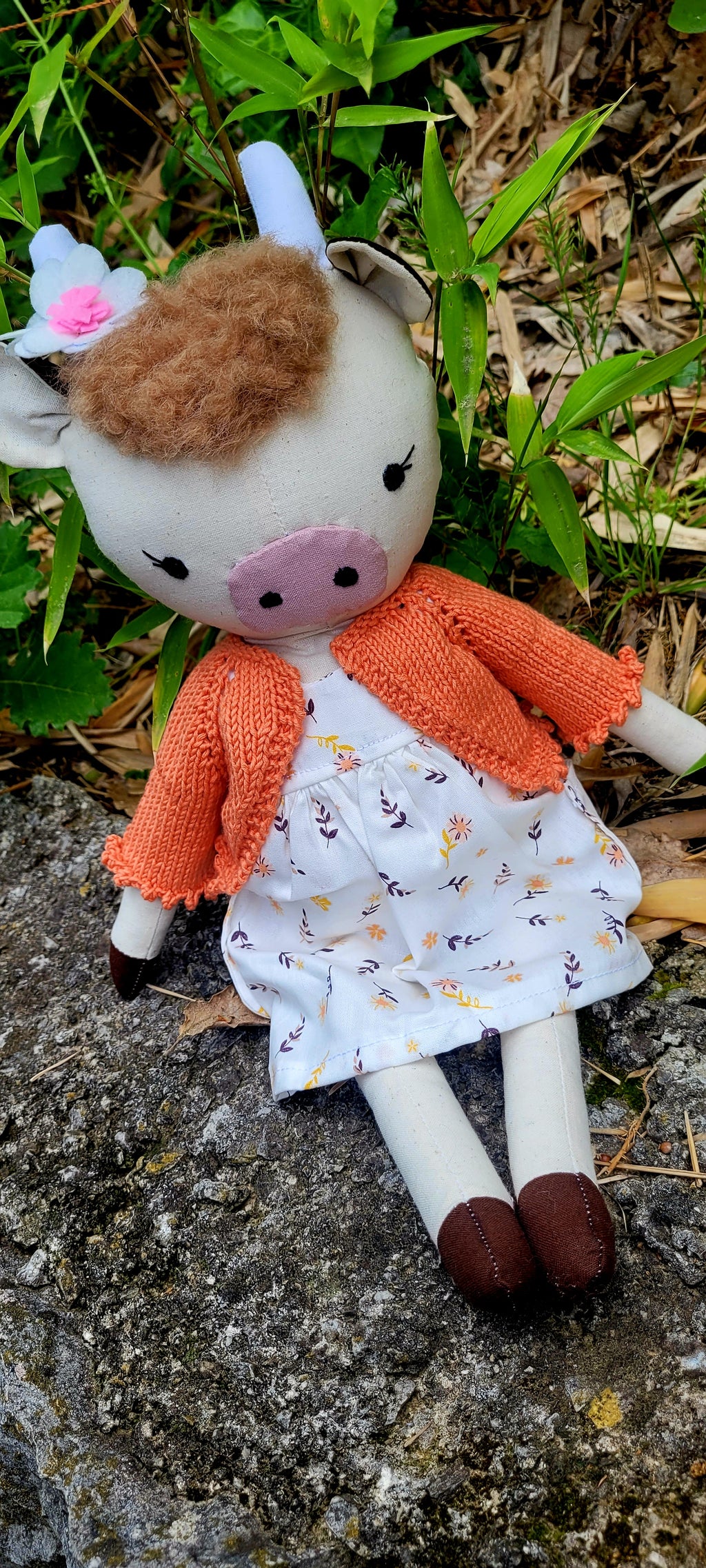 Voici Gertrudine, la vache la plus stylée de tout le troupeau !