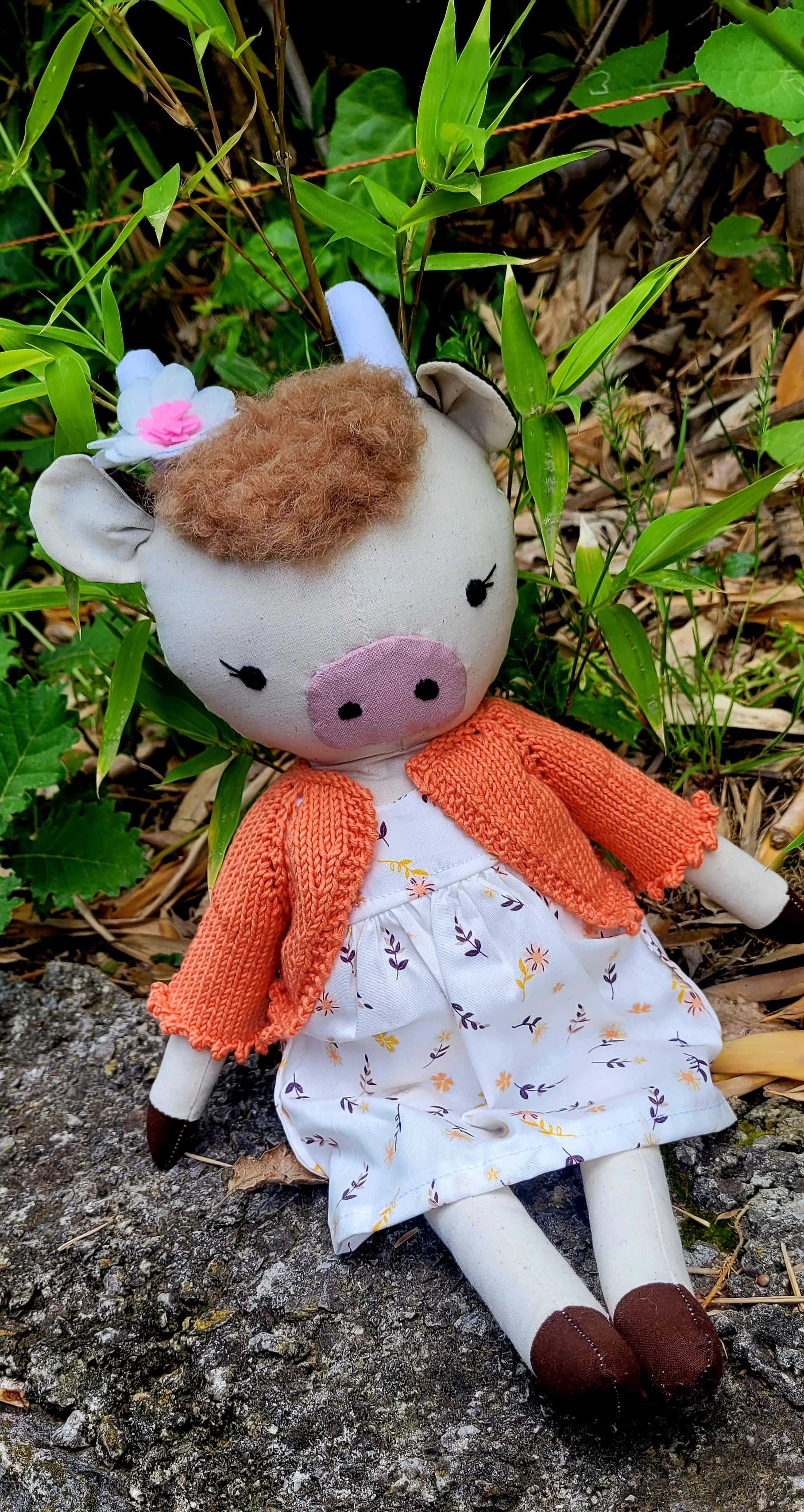 Voici Gertrudine, la vache la plus stylée de tout le troupeau !